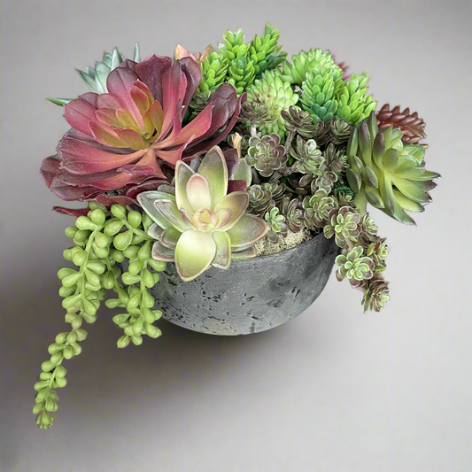 Faux Succulent Arrangement