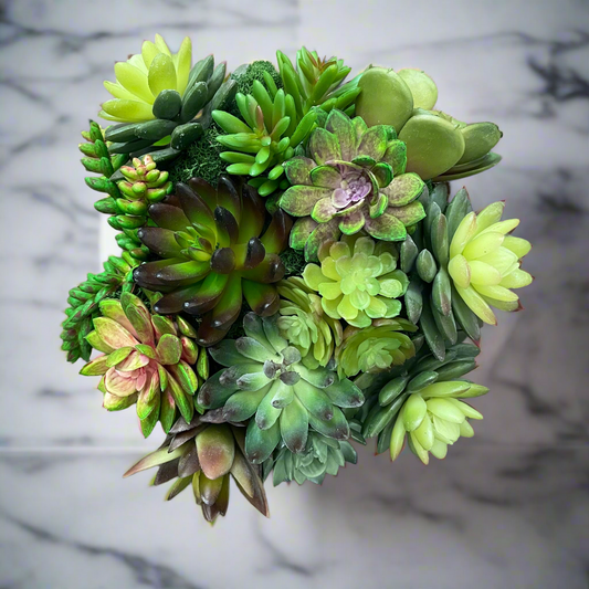 Faux Succulent Arrangement