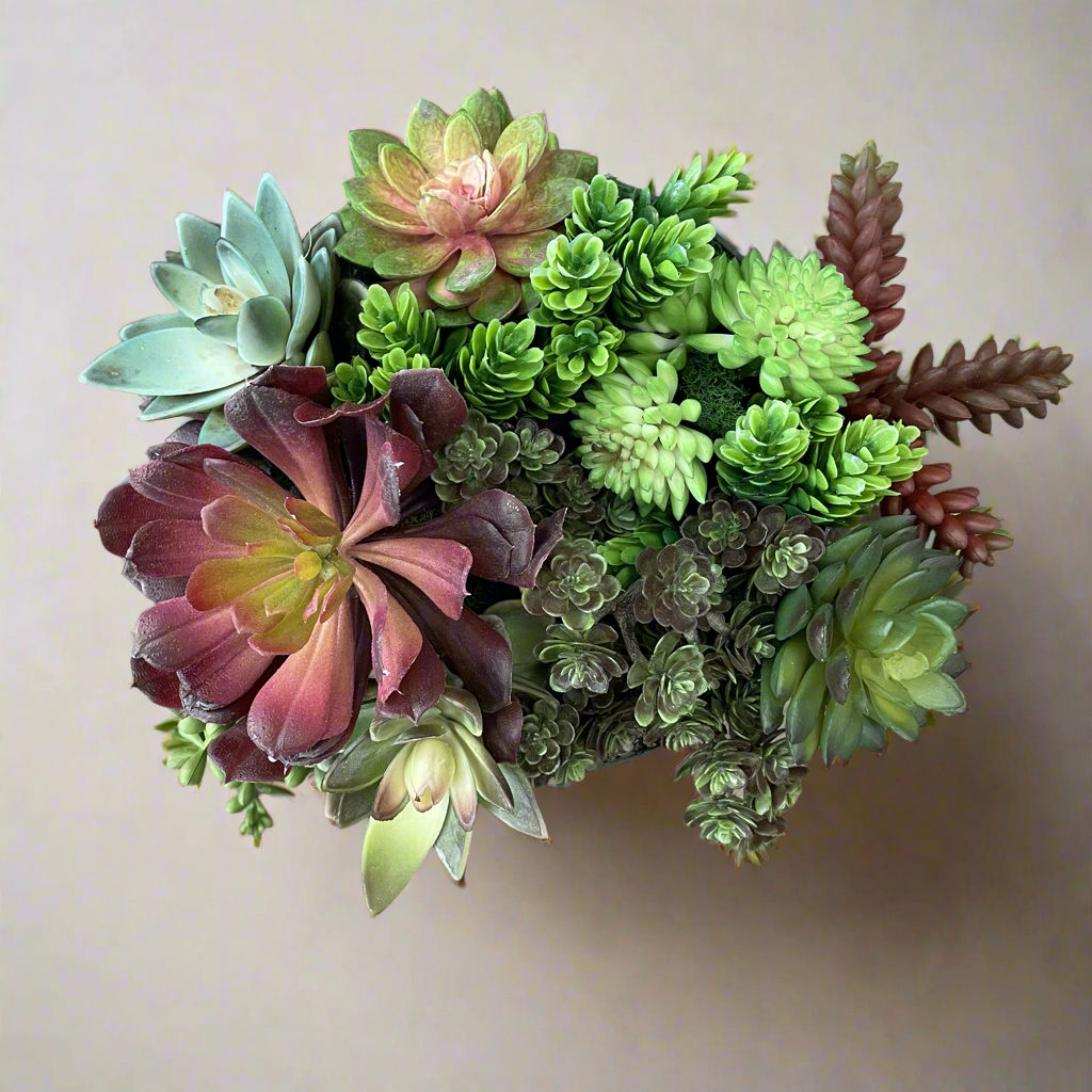 Faux Succulent Arrangement