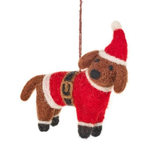 Buddy Festive Dog Ornament