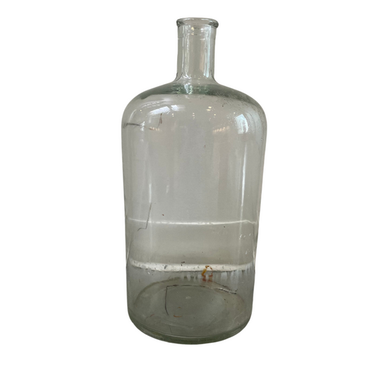 Vintage Apothecary Bottle- Large
