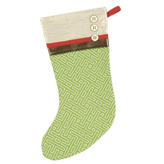 Chic Seasonal Stocking